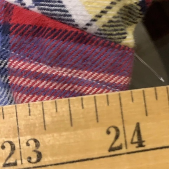 Ralph Lauren Shirt Men’s Red Plaid Large Classic Fit Button Down Long Sleeve - Picture 6 of 8